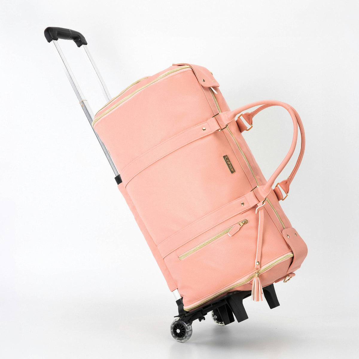 The Luhxe Travel Bag in rose