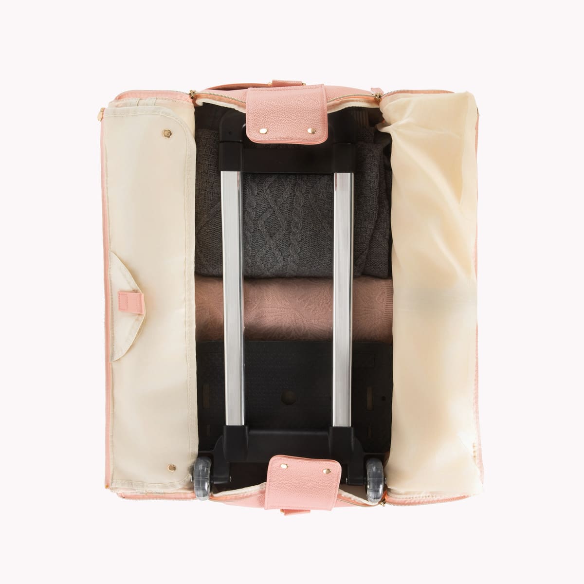 Ten days of clothes packed flat